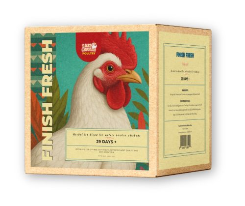 Finish Fresh – Herbal Tea for Broiler Chickens (29+ Days)